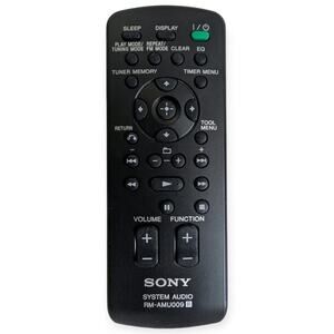 Genuine Sony Audio System RM-AMU009 Factory Original Remote Control OEM